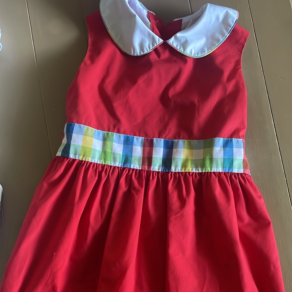 Red plaid dress the Beaufort Bonnet Company 7